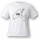 Men's or Women's Vaudois T-shirt - VD, White