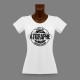 T-Shirt slim moulant pour femme - aTigraphe®