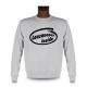 Men's Funny Sweatshirt - Lausannois inside, Ash Heater