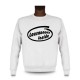 Men's Funny Sweatshirt - Lausannois inside, White