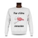 Men's Sweatshirt - Fier d'être Jurassien, White