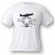 Bambini T-shirt - P-51 Mustang, White