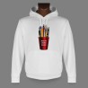 Men's or Women's Hooded Funny Sweat - Armes de création massive