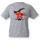 Kampfflugzeug T-Shirt - MiG-29 Fulcrum - Farbversion, Ash Heater