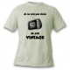 Men's Funny T-Shirt - Vintage Television, November White