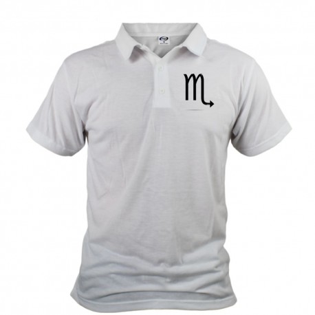 Uomo Polo Shirt - segno astrologico Scorpione