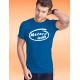 Baumwolle T-Shirt - Motard inside, 51-Royal