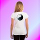 Women's fashion T-Shirt - Yin-Yang - The Sun and the Moon