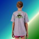 Giovanile T-shirts divertente, Alien Smiley - Cool Alien, Ash heater