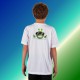 Giovanile T-shirts divertente, Alien Smiley - Cool Alien, White