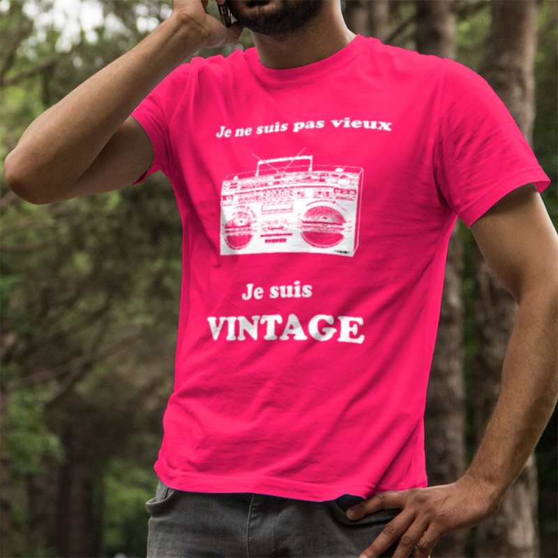 T-Shirt Homme Vintage 80