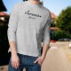 Men's fashion Sweatshirt - Jurassien, What else - Ash Heater