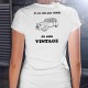 Frauenmode funny T-shirt -  Vintage Deuche