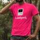 Uomo Moda cotone T-Shirt - Nostalgeek Macintosh, 57-Fucsia