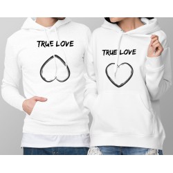 True Love Couple Hoodie, Buy matching Couple Hoodies @
