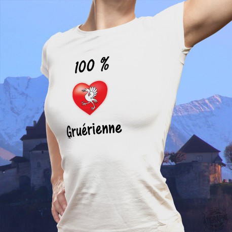 Donna T-shirt - 100 pourcent Gruérienne