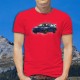 T-shirt coton mode homme - Subaru Impreza WRX STI, 40-Rouge