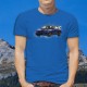 T-shirt coton mode homme - Subaru Impreza WRX STI, 51-Bleu Royal
