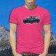 T-shirt coton mode homme - Subaru Impreza WRX STI, 57-Fuchsia