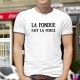 T-Shirt - La Fondue fait la Force