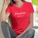 Donna cotone T-Shirt - Vaudoise, What else ?