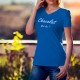 Women's cotton T-Shirt - Chocolat, What else ?