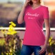 Women's cotton T-Shirt - Chocolat, What else ?