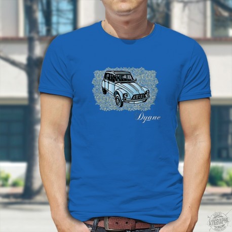 Men's Fashion cotton T-Shirt - Dyane Citroën