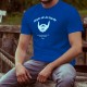 T-shirt coton mode homme - Règle de la barbe N°6 - La barbe te choisit