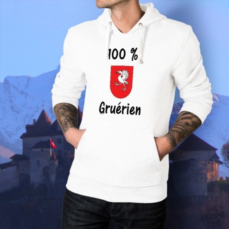 Kapuzenpulli - 100 pourcent Gruérien