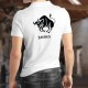 Men's fashion Polo Shirt - Taurus astrological sign, for people born between April 21st and May 20th