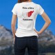 Donna moda T-shirt - Fière d'être Valaisanne 3D