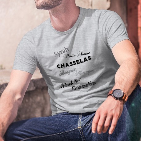 Schweizer Rebsorten ★ Humoristisch Herren T-Shirt