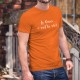 Men's cotton T-Shirt - Le Gras, c'est la vie ★ Corpore sano ★