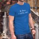 Le Gras, c'est la vie ★ Corpore sano ★ T-Shirt coton homme, phrase culte de Karadoc dans Kaamelott