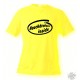 Herren Humoristisch T-Shirt -Neuchâtelois inside, Safety Yellow