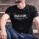 Men's cotton T-Shirt - Adjeu don ! ça joue ou bien ?