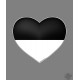Car Sticker - Fribourg Heart