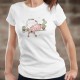 To flemme or not to flemme ? ❤ chat flemmard ❤ Lady t-shirt