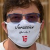 Jurassien, What else ? ★ Stemma di Giura ★ Maschera protettiva in tessuto