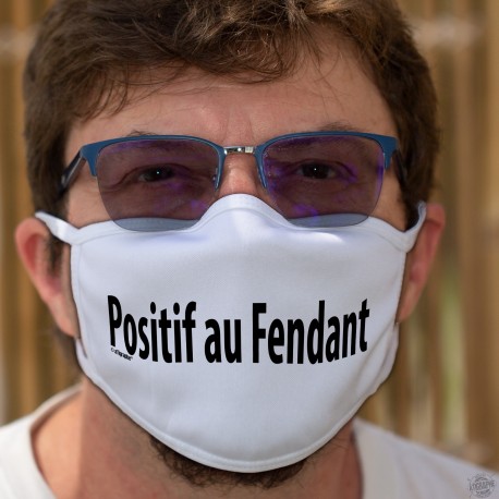 Positif au Fendant ★ Cotton mask