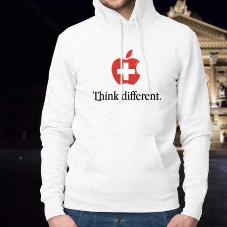 Switzerland Think different ★ Schweiz, anders denken ★ Kapuzenpullover