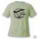 Kampfflugzeug T-Shirt - F-14 Tomcat, Alpin Spruce