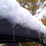 stalactites de glace